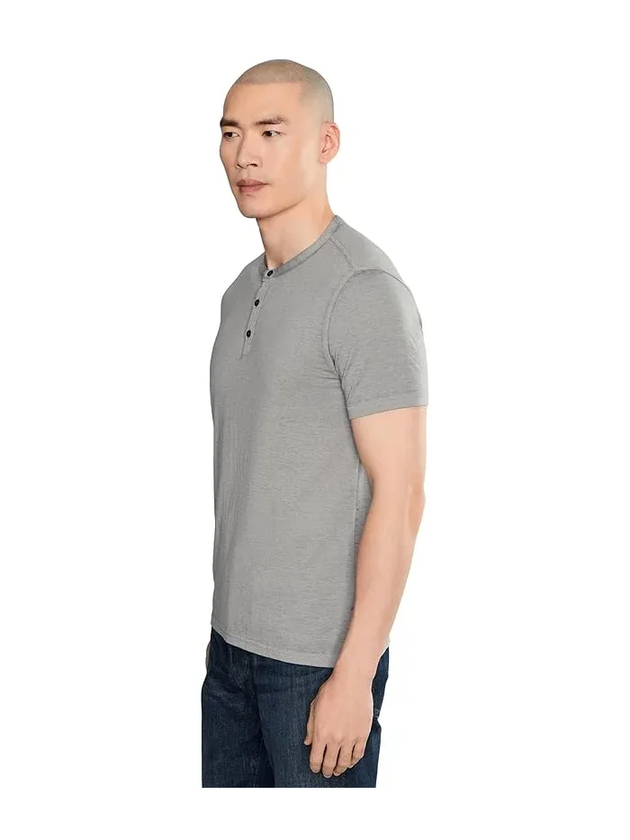 Футболка поло Duke Henley K4463f26 John Varvatos — изображение 3 из 5, серый