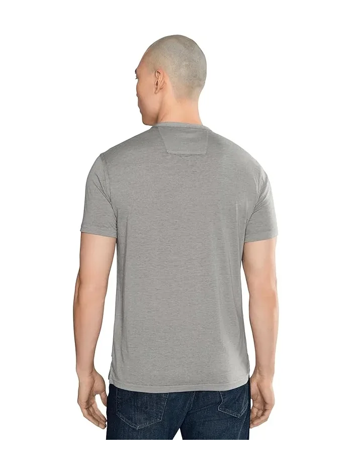 Футболка поло Duke Henley K4463f26 John Varvatos — изображение 4 из 5, серый