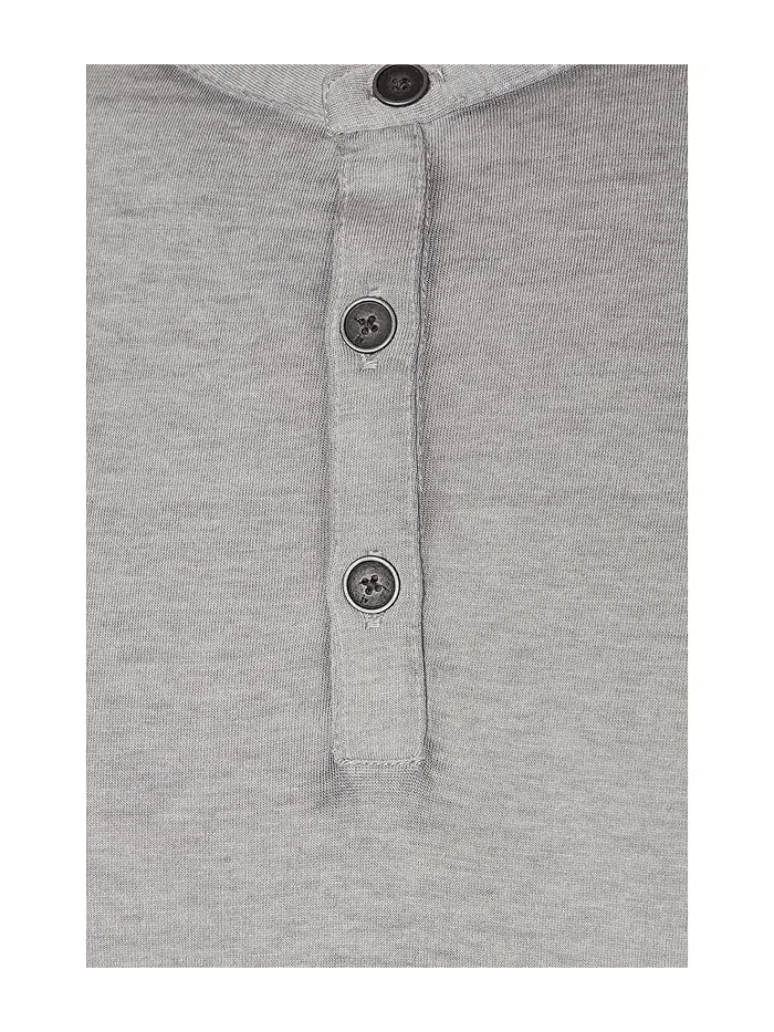 Футболка поло Duke Henley K4463f26 John Varvatos — изображение 5 из 5, серый