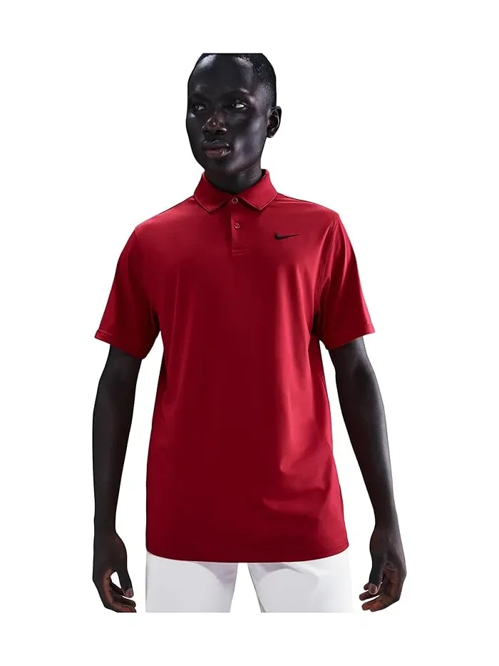 Футболка поло Dri-FIT Good Polo Nike — изображение 1 из 4, красный/черный