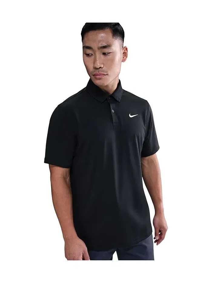 Поло Nike Dri-FIT Good Polo — изображение 1 из 5, черный/белый