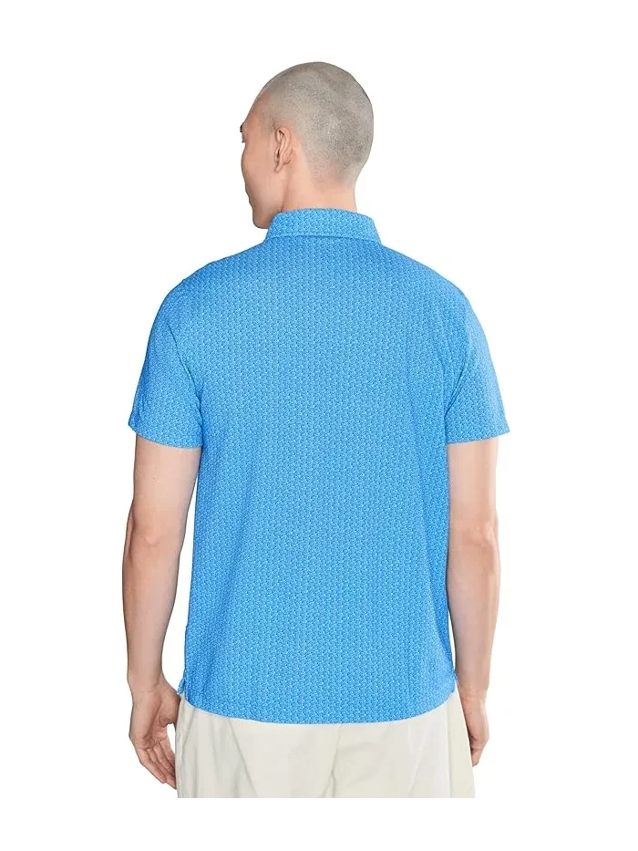 Поло Short Sleeve Rosamond UNTUCKit — изображение 4 из 5, светлый синий