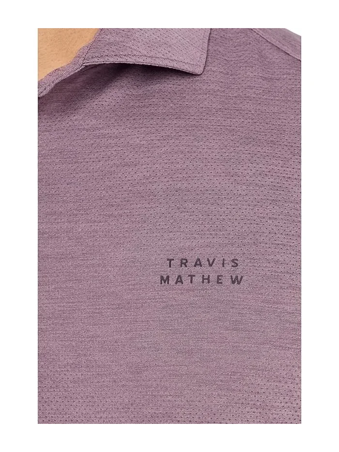 Поло Heater Active TravisMathew — изображение 5 из 5, лунный пейзаж