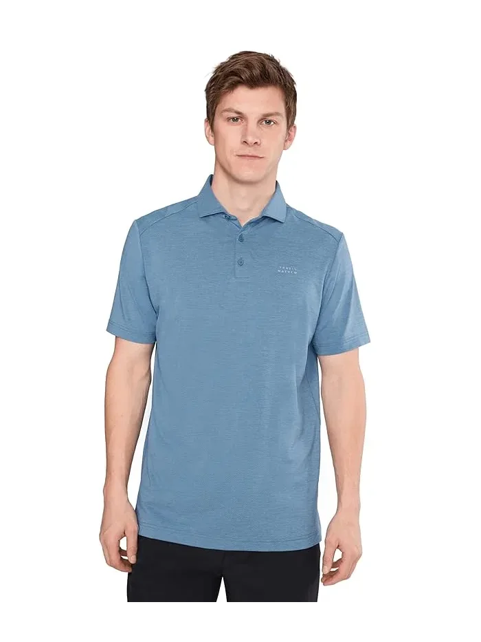 Поло Heater Active Polo TravisMathew — изображение 1 из 5, синий