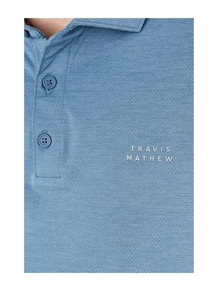 Поло Heater Active Polo TravisMathew — изображение 5 из 5, синий