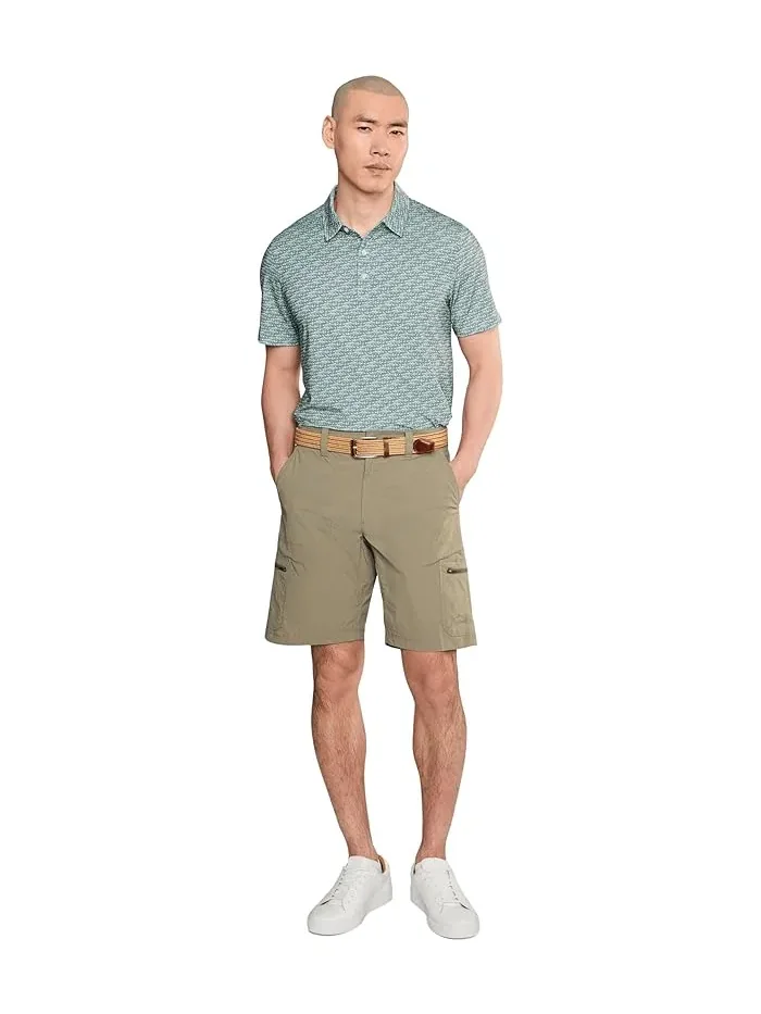 Полочная рубашка с коротким рукавом Comfort Stretch Performance Party L.L.Bean, Faded Sage Fish — изображение 2 из 5