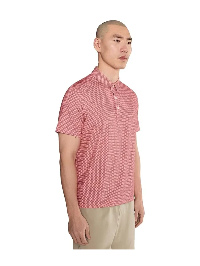 Футболка поло Comfort Stretch Performance Party L.L.Bean, Sienna Brick Buoy — изображение 3 из 5, кирпич