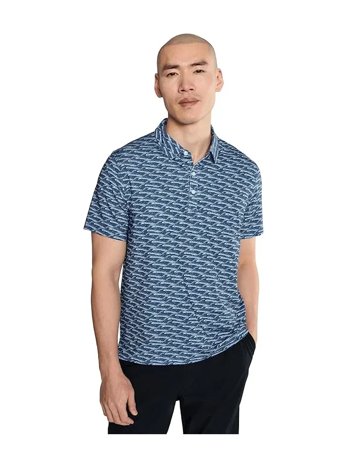Поло Comfort Stretch Performance Party L.L.Bean — изображение 1 из 5, глубокий синий