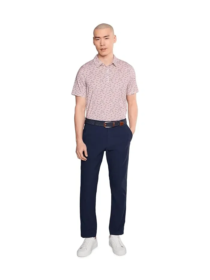 Поло L.L.Bean Comfort Stretch Performance Party — изображение 2 из 5, розовый