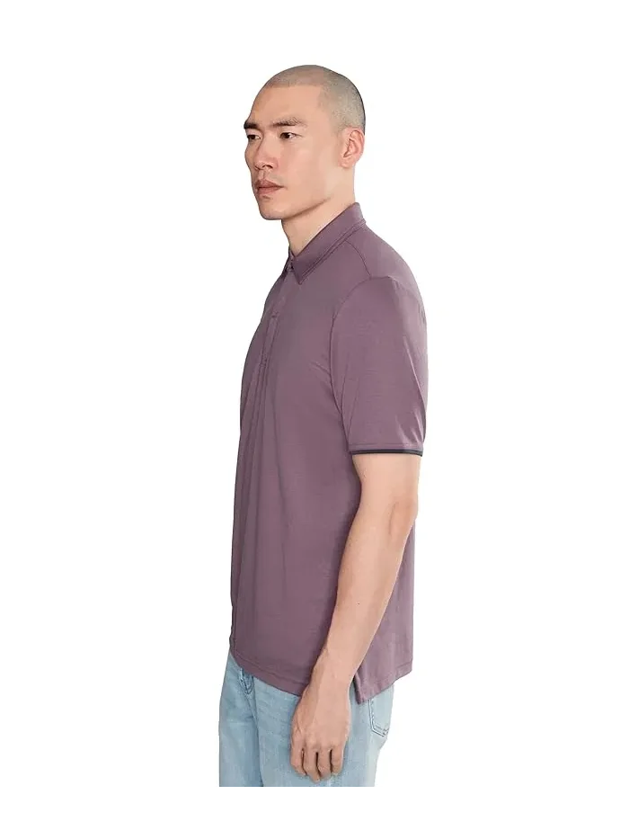 Футболка двухкнопочная Deciding Vote TravisMathew — изображение 3 из 5, синий