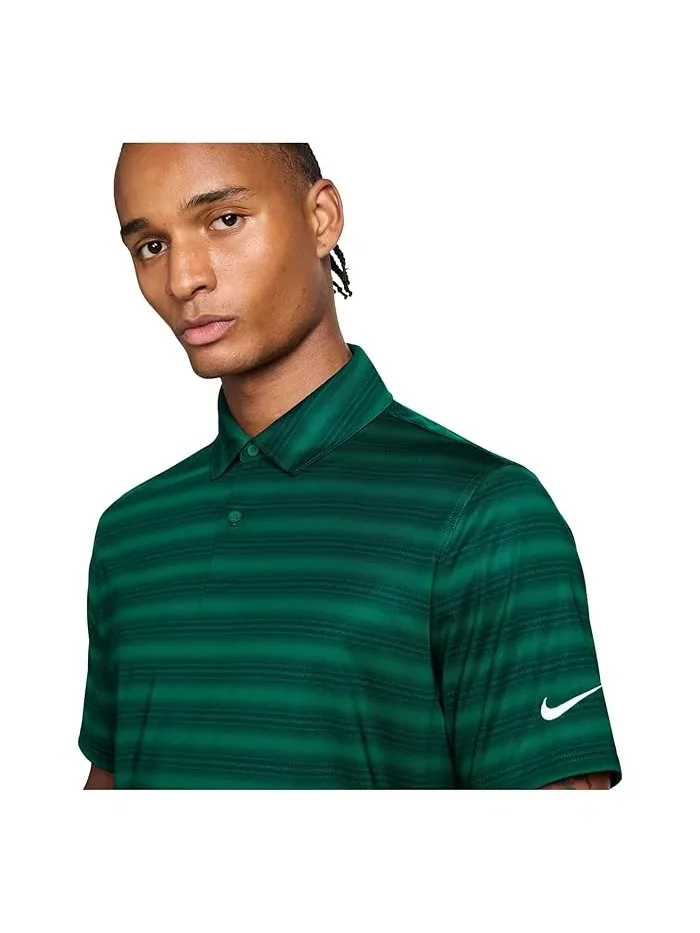 Поло Nike Dri-FIT Good с коротким рукавом полоска — изображение 4 из 5, белый