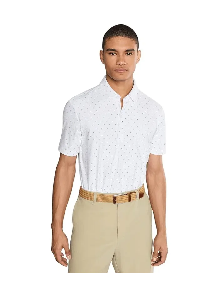 Поло Adidas Golf Ultimate365+ Micro Print