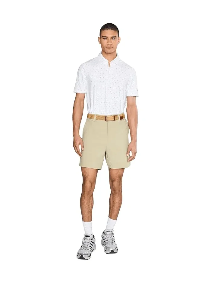 Поло Adidas Golf Ultimate365+ Micro Print — изображение 2 из 5, белый/синий