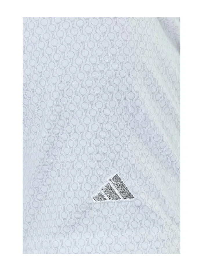 Поло Adidas Golf Ultimate365+ Go-To Print — изображение 5 из 5, белый/серый