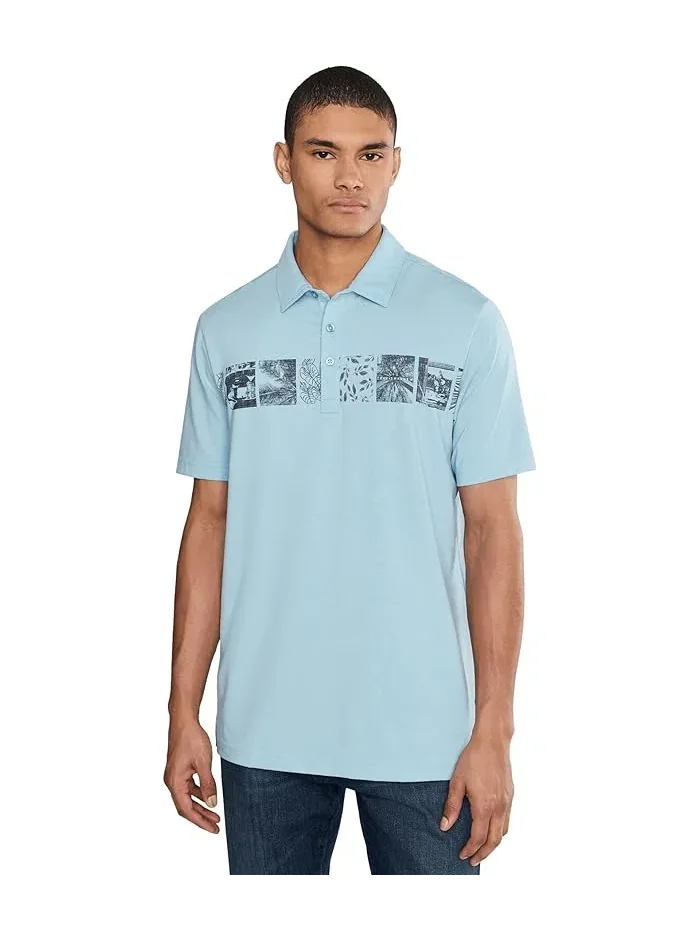 Поло Performance Jersey C TravisMathew, Forget Me Not — изображение 1 из 5, цветущий синий