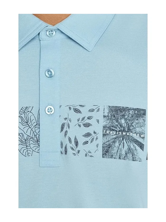 Поло Performance Jersey C TravisMathew, Forget Me Not — изображение 5 из 5, цветущий синий