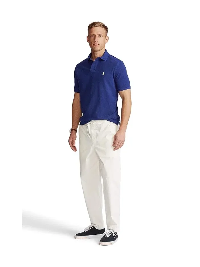 Повседневная рубашка-поло The Iconic Mesh Polo Ralph Lauren — изображение 4 из 4, королевский синий