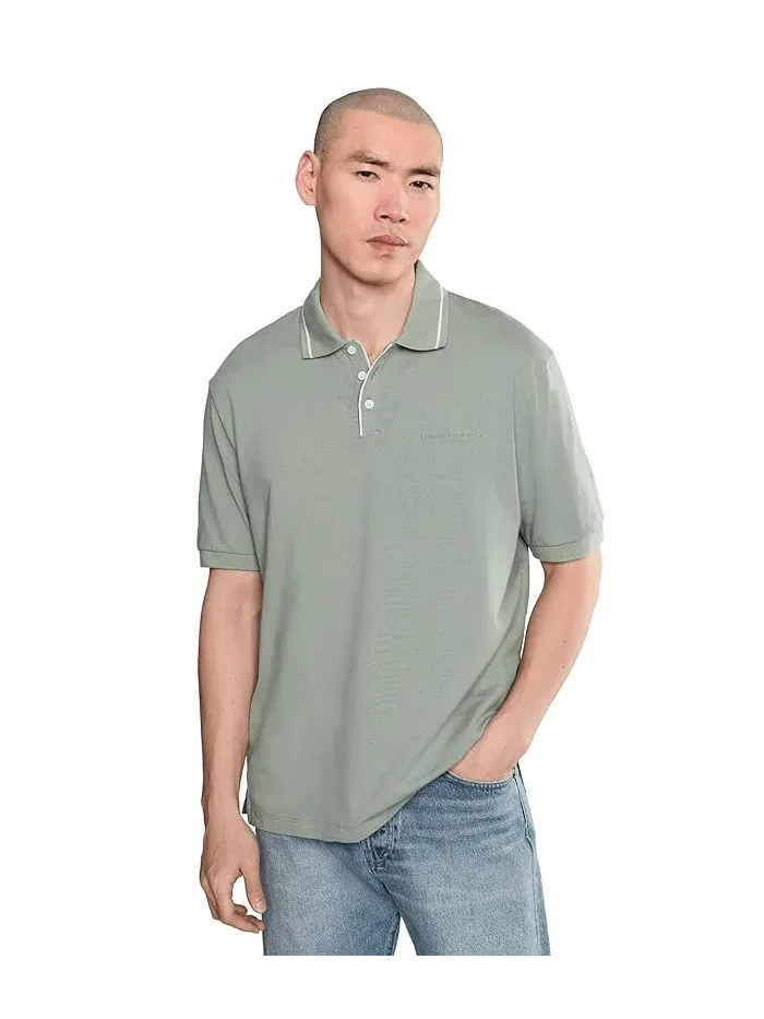 Поло Armani Exchange Stretch Cotton Jersey