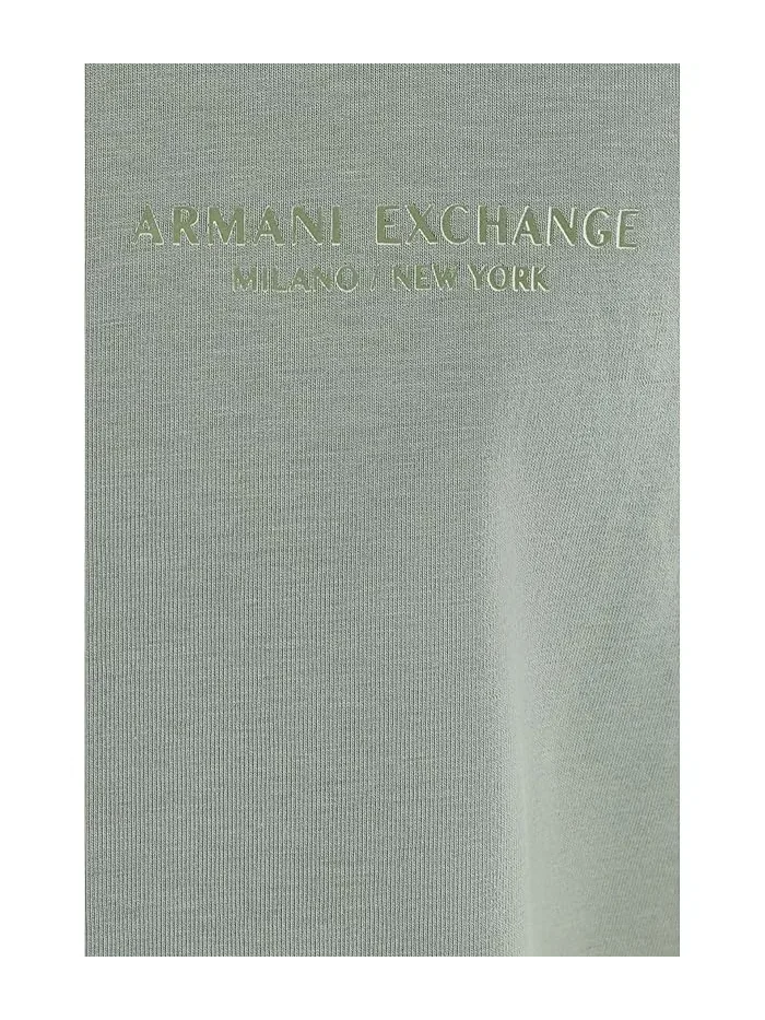 Поло Armani Exchange Stretch Cotton Jersey — изображение 5 из 5, зеленый