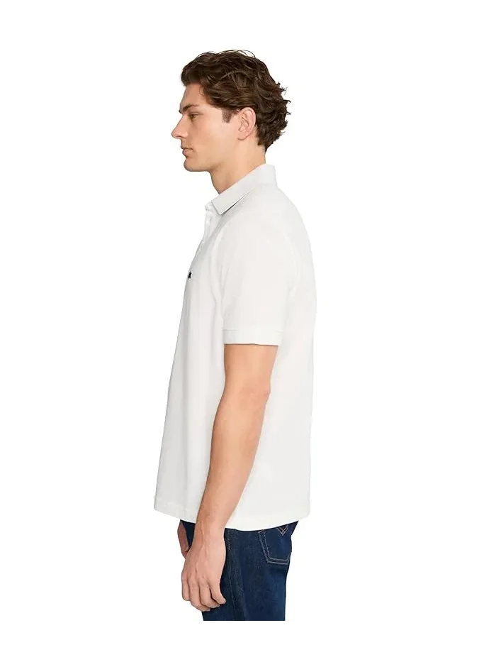 Поло из хлопка Armani Exchange — изображение 3 из 5, кремовый