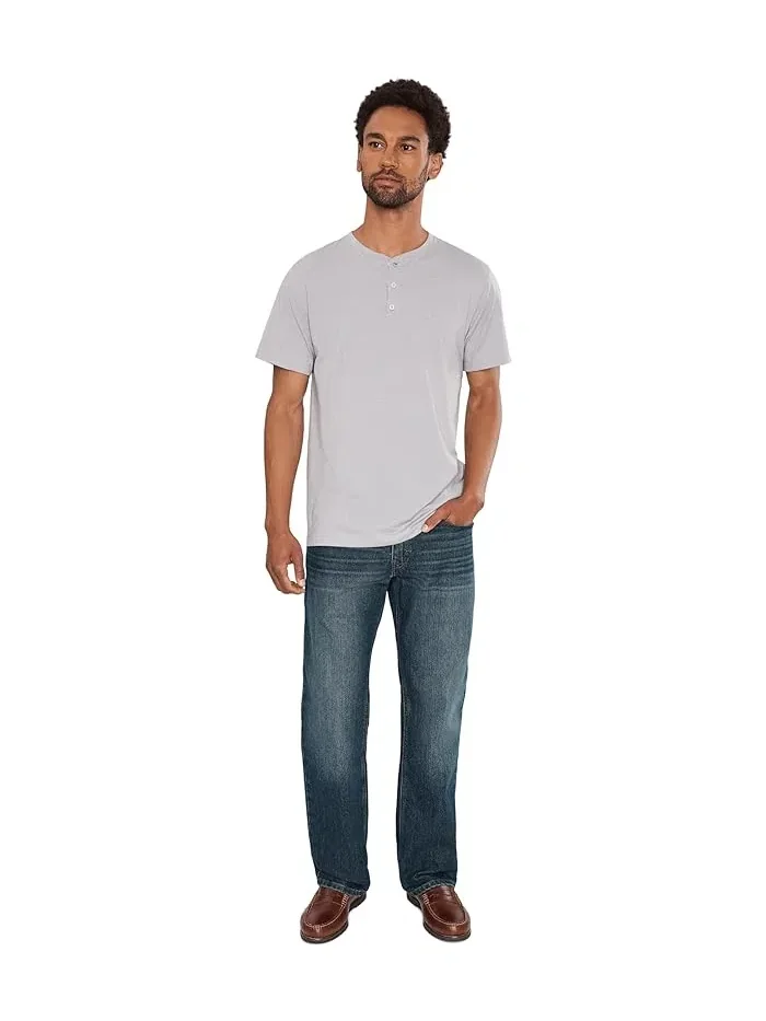 Футболка с коротким рукавом и планкой Tri-Blend Henley The North Face — изображение 2 из 5, светлый серый