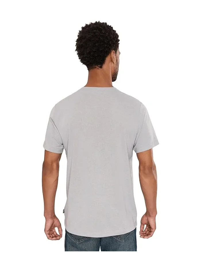 Футболка с коротким рукавом и планкой Tri-Blend Henley The North Face — изображение 4 из 5, светлый серый