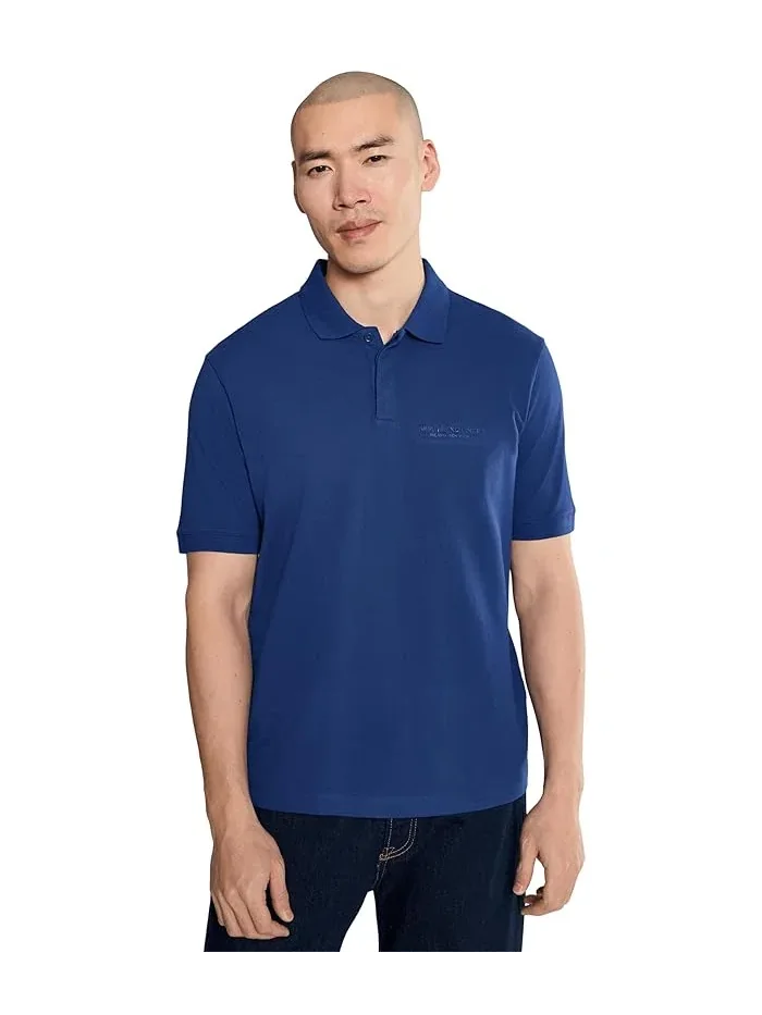Повседневная рубашка-поло Cotton Piquet Regular Armani Exchange
