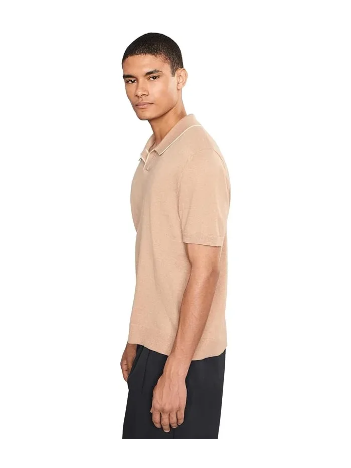 Свитер поло с коротким рукавом Comfort Stretch L.L.Bean — изображение 3 из 5, хаки