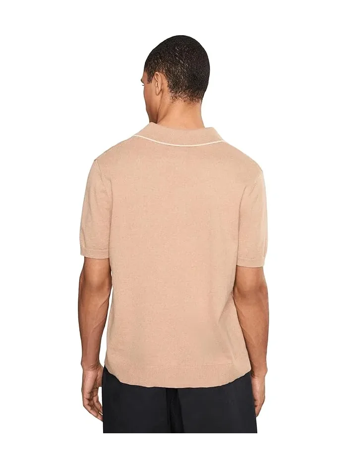 Свитер поло с коротким рукавом Comfort Stretch L.L.Bean — изображение 4 из 5, хаки