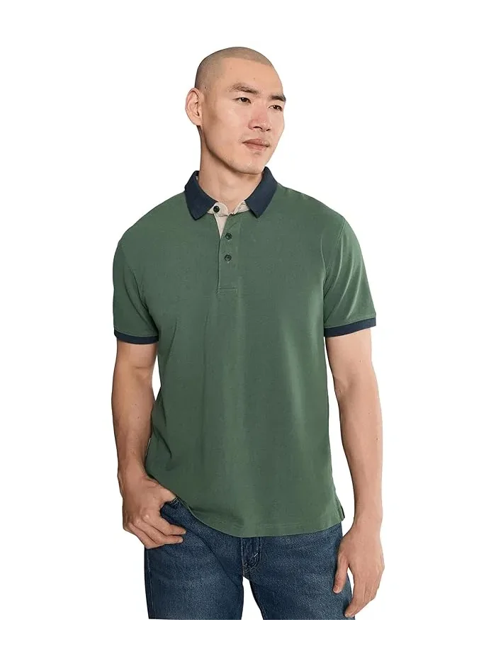 Поло Casco Bay Rugged Short Sleeve L.L.Bean — изображение 1 из 5, зеленый