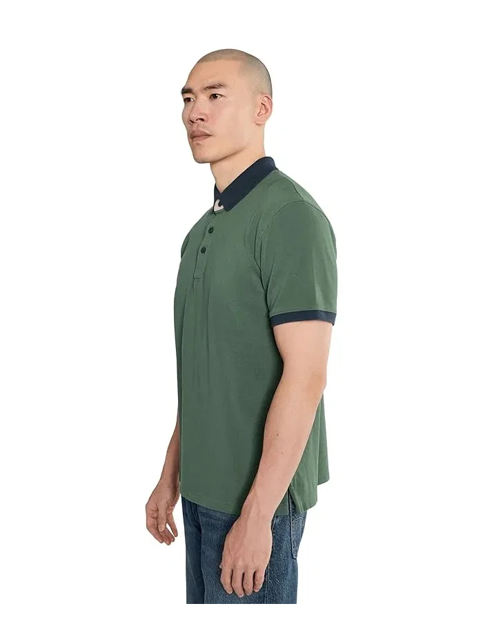 Поло Casco Bay Rugged Short Sleeve L.L.Bean — изображение 3 из 5, зеленый