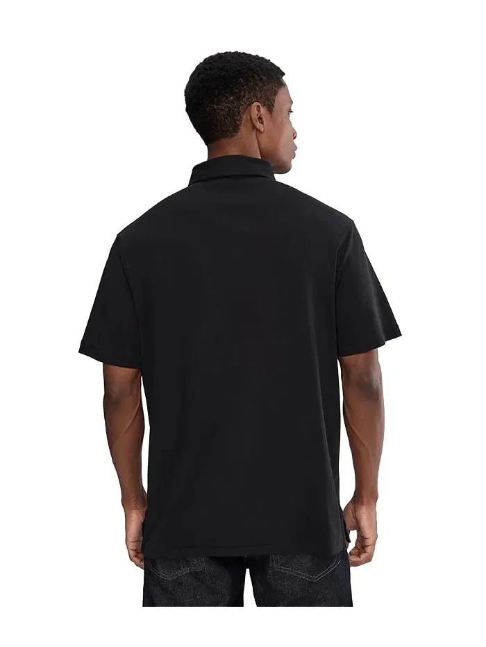 Поло Ralph Lauren Classic Fit Soft Cotton — изображение 4 из 5, черный