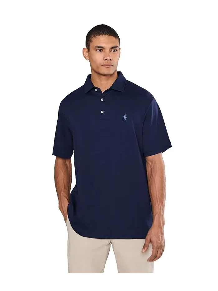 Поло Classic Fit хлопок Polo Ralph Lauren — изображение 1 из 5, синий