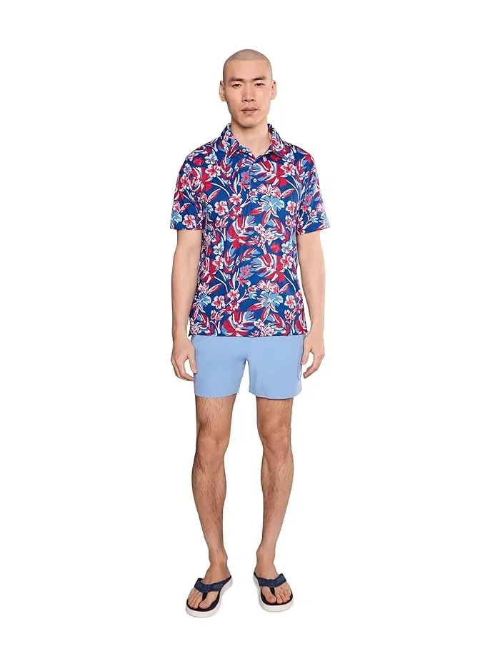 Поло Chubbies The Star Spangled Bloom Chubbies — изображение 2 из 5, яркий синий