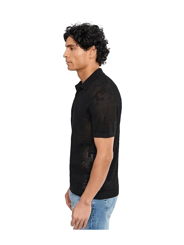 Поло Corso John Varvatos — изображение 3 из 5, черный