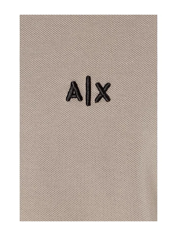 Поло Stretch Cotton Armani Exchange — изображение 5 из 5, бежевый