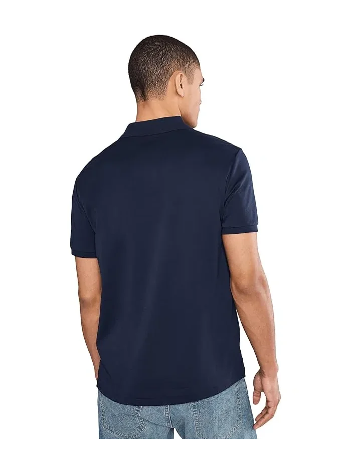 Поло Polo Ralph Lauren Custom Slim Fit Soft Cotton — изображение 4 из 5, темно-синий
