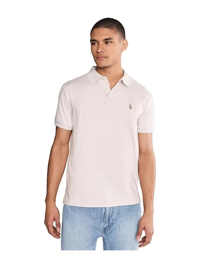 Поло Polo Ralph Lauren Custom Slim Fit Soft Cotton, State Heather — изображение 1 из 5, этер
