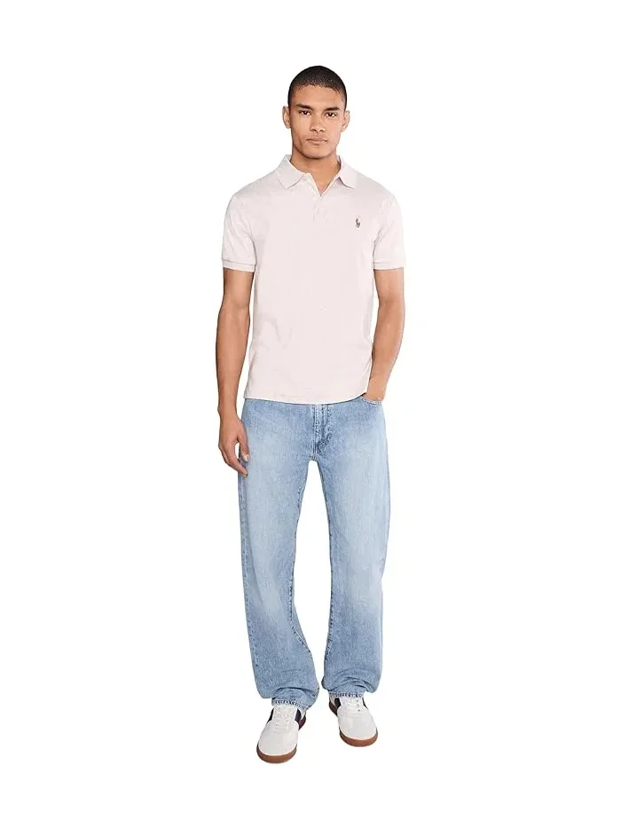 Поло Polo Ralph Lauren Custom Slim Fit Soft Cotton, State Heather — изображение 2 из 5, этер