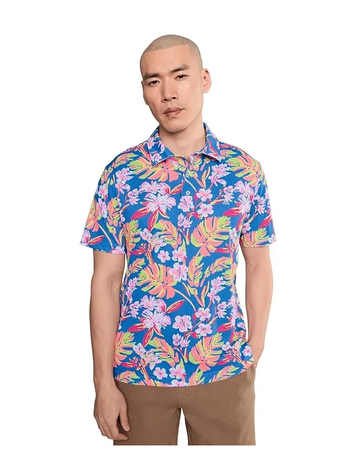 Поло Chubbies The Garden Glow Chubbies — фиолетовый