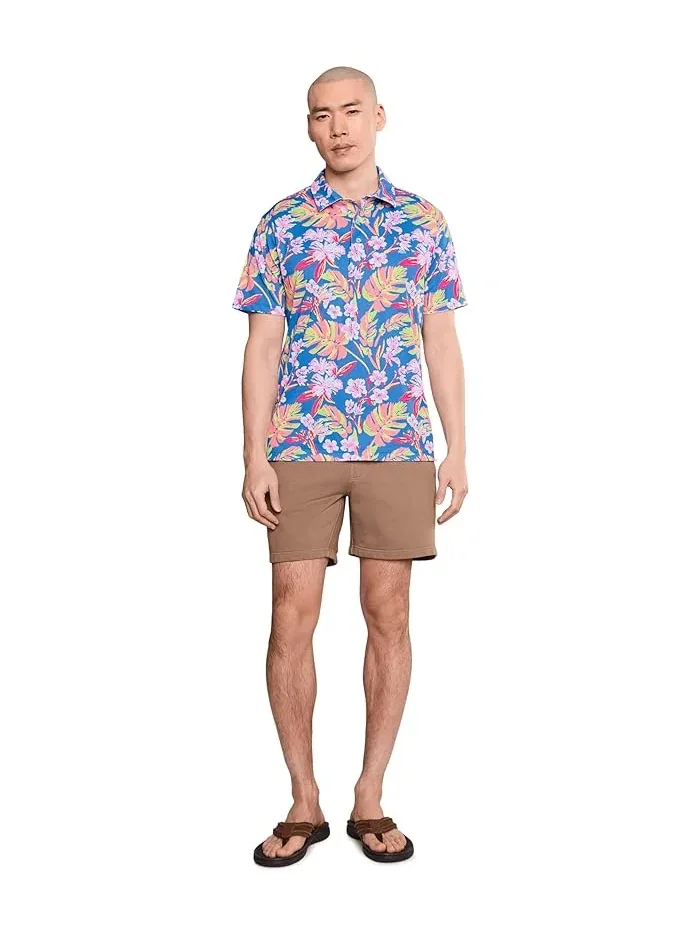 Поло Chubbies The Garden Glow Chubbies — изображение 2 из 5, синий