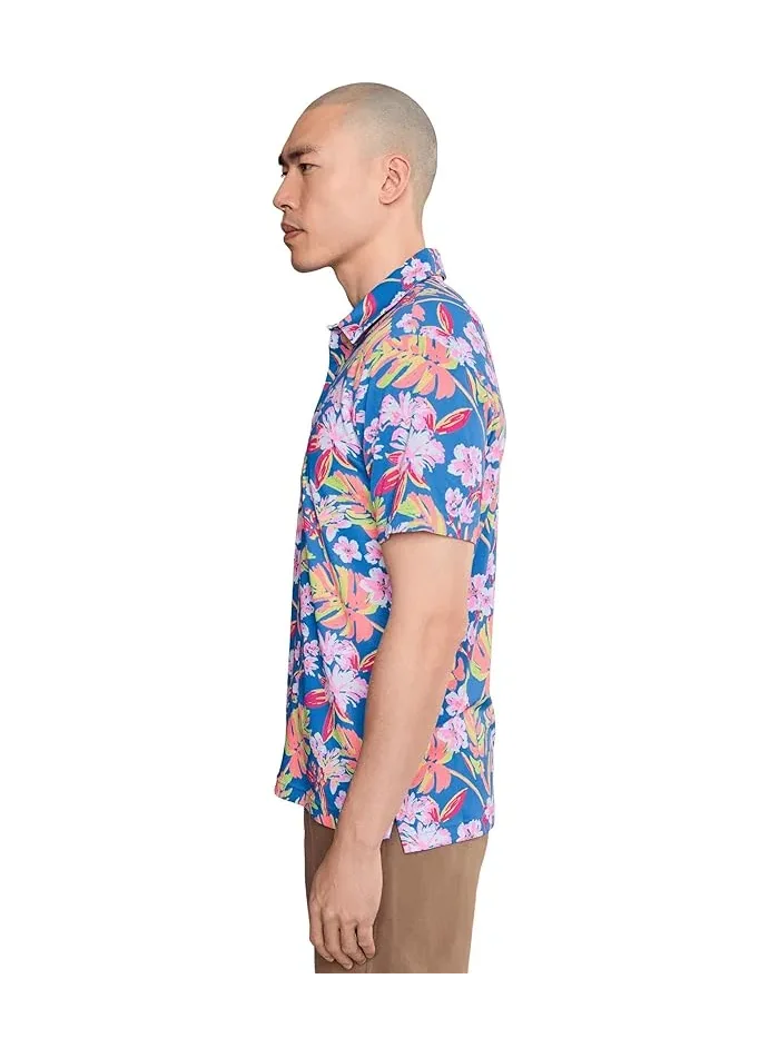 Поло Chubbies The Garden Glow Chubbies — изображение 3 из 5, синий