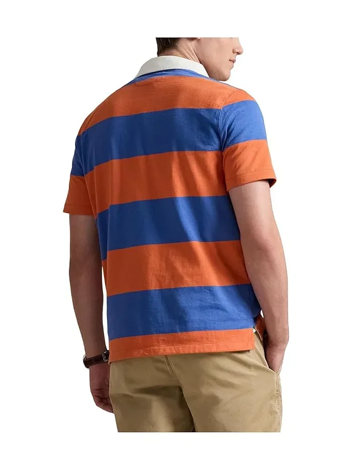 Футболка поло классическая короткий рукав Polo Ralph Lauren, Solar Sky/Modern Royal — изображение 3 из 5, синий