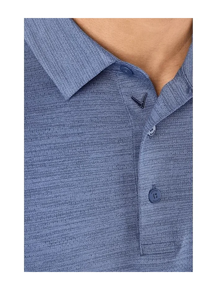 Поло Callaway Heather Jacquard — изображение 5 из 5, серый