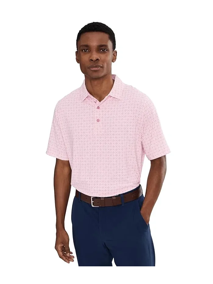 Футболка Foulard Printed Polo Callaway — изображение 1 из 5, розовый