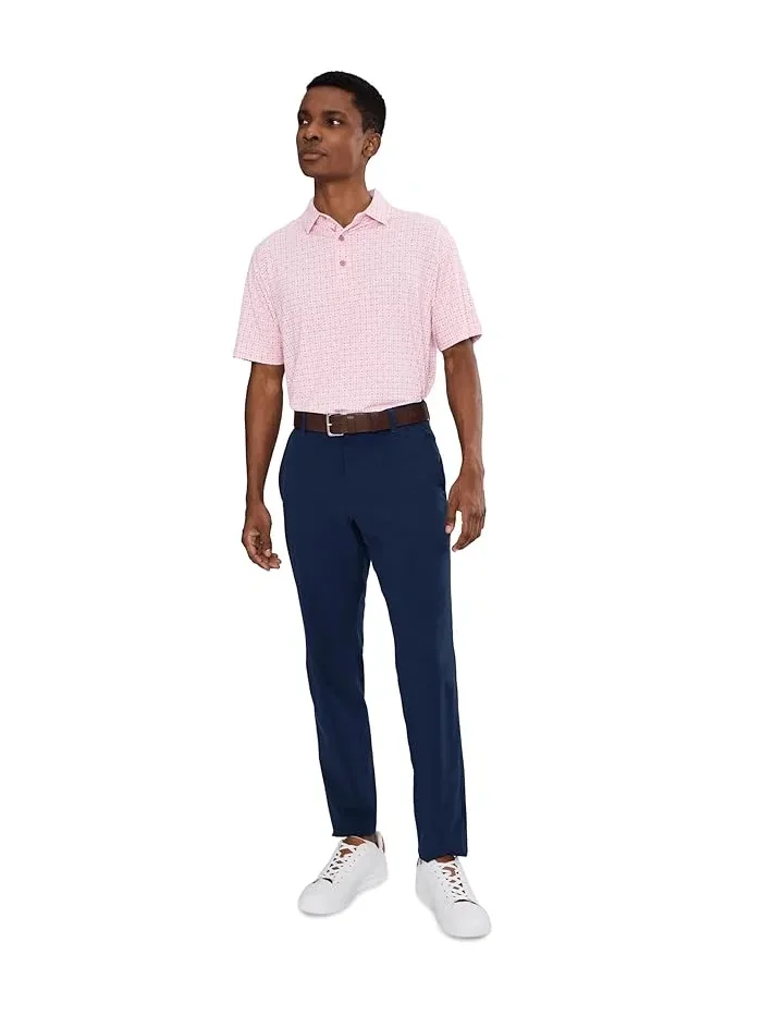 Футболка Foulard Printed Polo Callaway — изображение 2 из 5, розовый