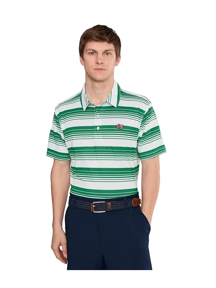 Поло Chubbies The Hole In One Hue — зеленый