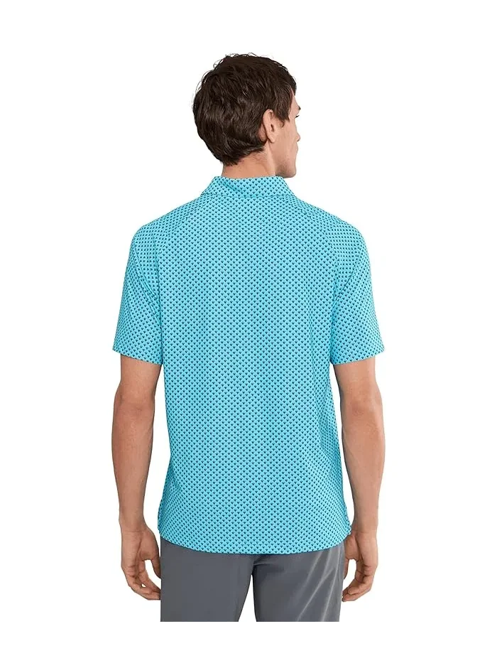 Поло Callaway Trademark Golf Printed Polo — изображение 4 из 5, синий