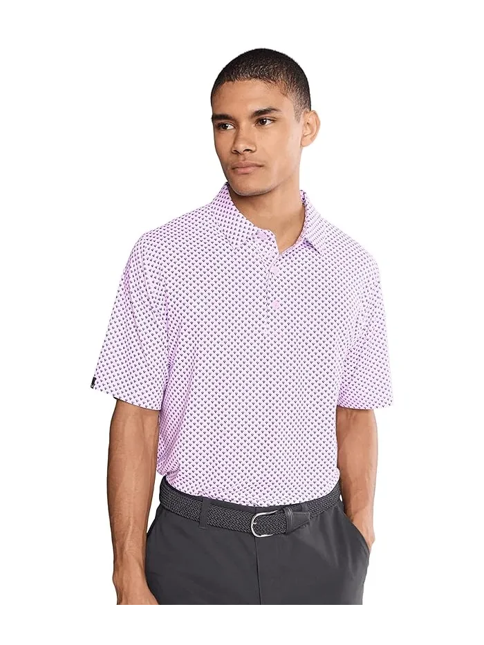 Поло Callaway Trademark Golf Printed — изображение 1 из 5, розовый