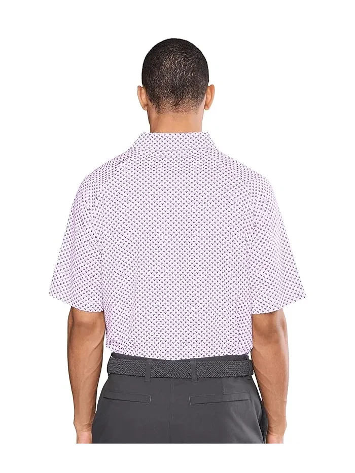 Поло Callaway Trademark Golf Printed — изображение 4 из 5, розовый